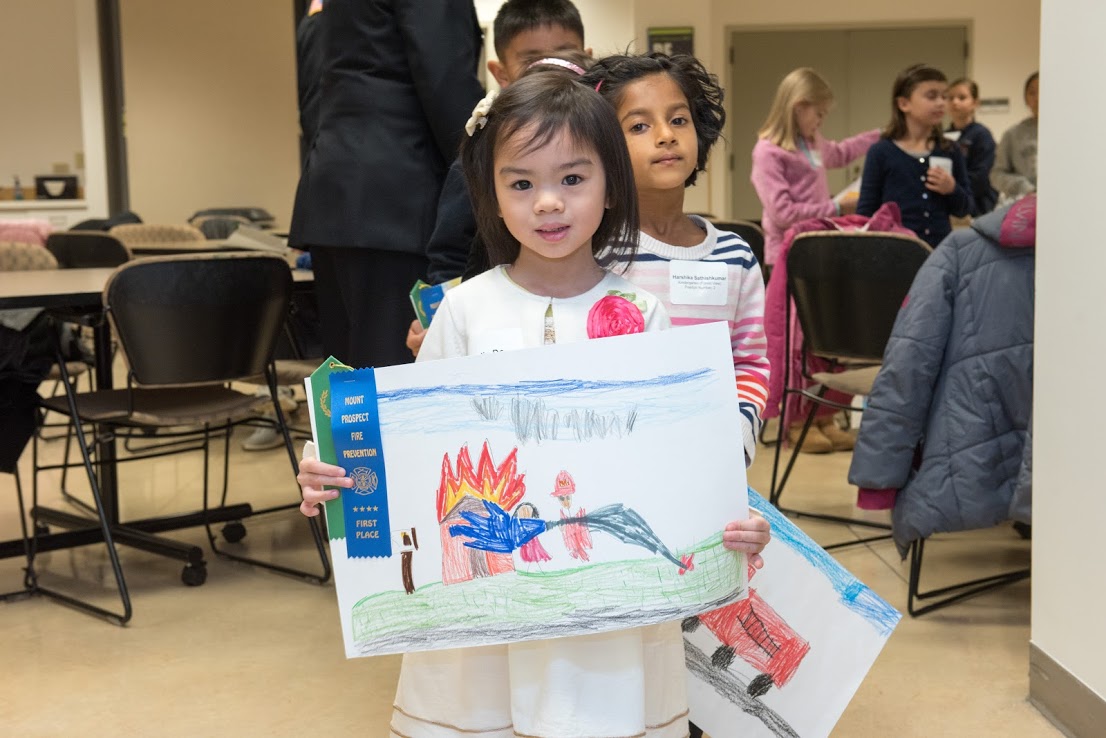 2019 Mount Prospect Fire Department Poster Contest Winners